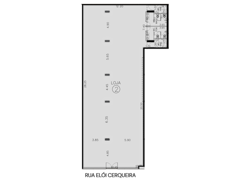 Loja 2 - 334m²