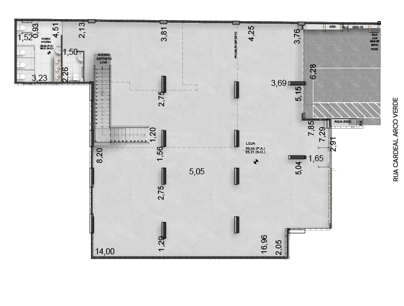 Loja 1 - 373,01m²